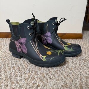 Hunter x Royal Horticultural SocietyField Floral Rain Boots Colorful Women's 7